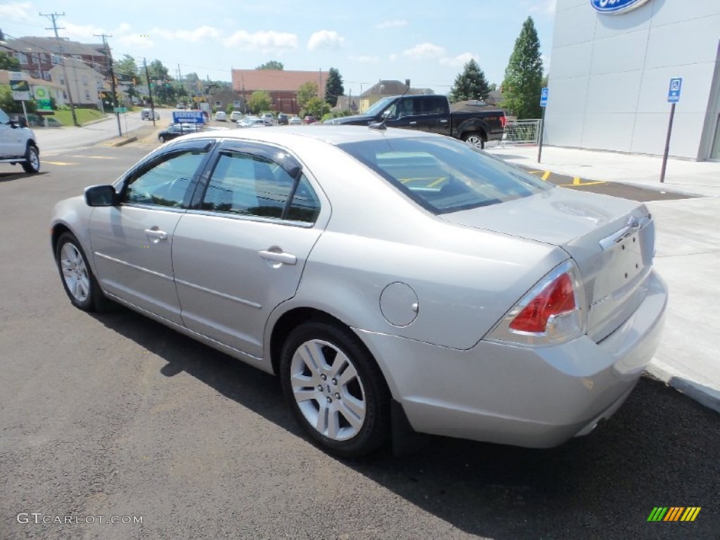 2007 Fusion SEL V6 - Silver Birch Metallic / Charcoal Black photo #8