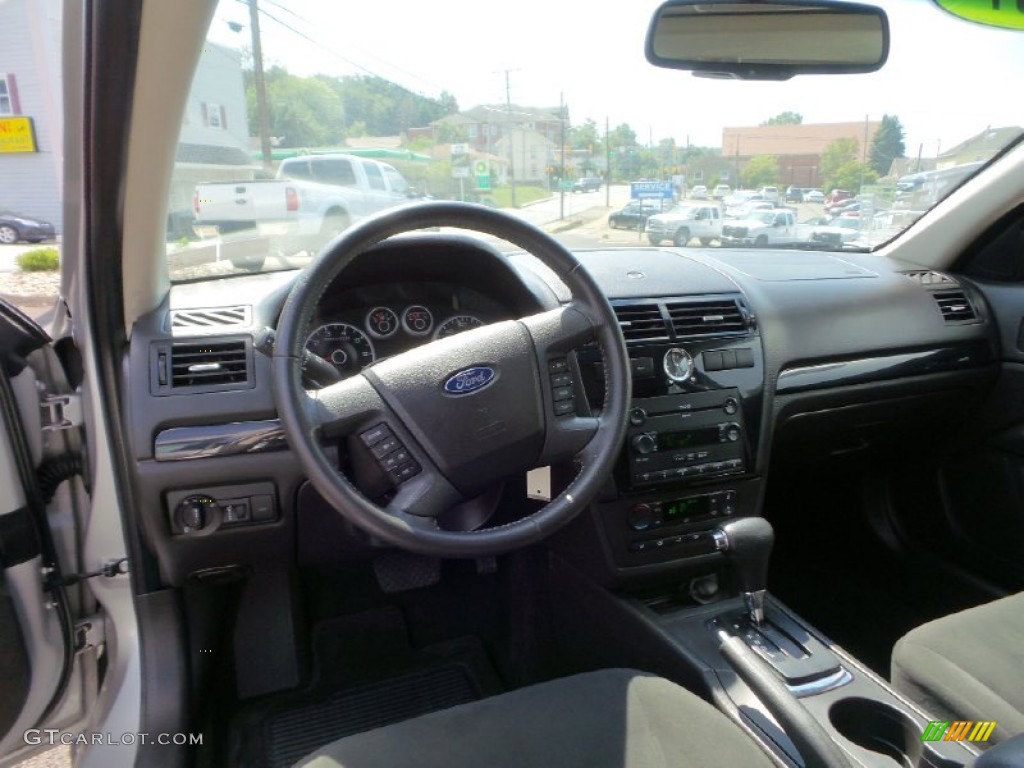 2007 Fusion SEL V6 - Silver Birch Metallic / Charcoal Black photo #12