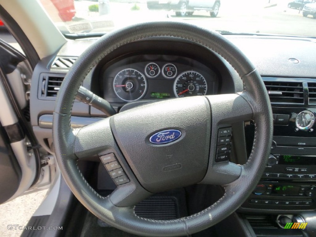 2007 Fusion SEL V6 - Silver Birch Metallic / Charcoal Black photo #16