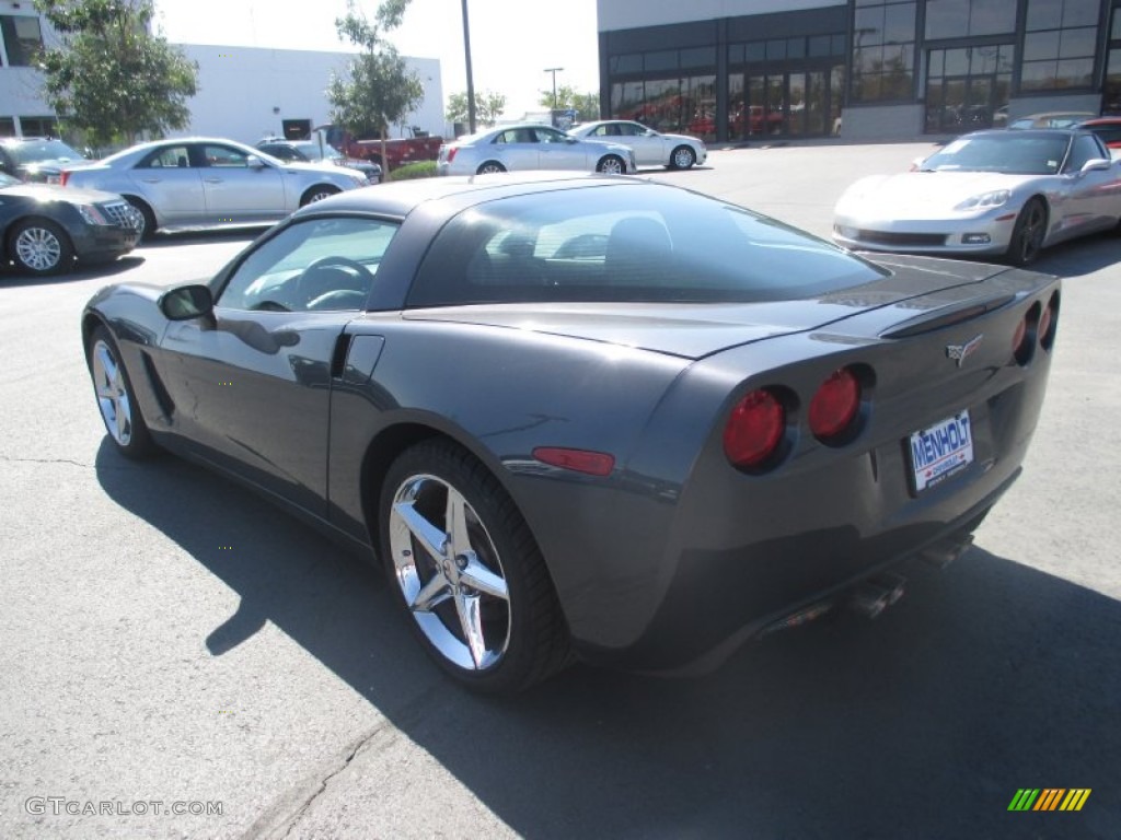 2012 Corvette Coupe - Cyber Gray Metallic / Ebony photo #4