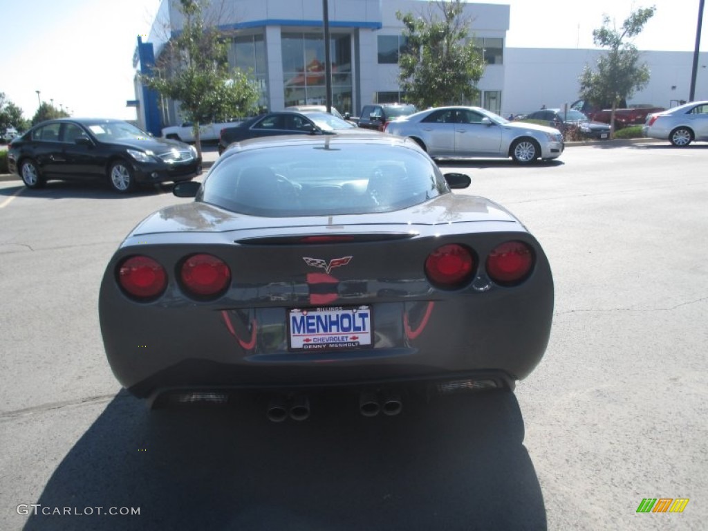 2012 Corvette Coupe - Cyber Gray Metallic / Ebony photo #5