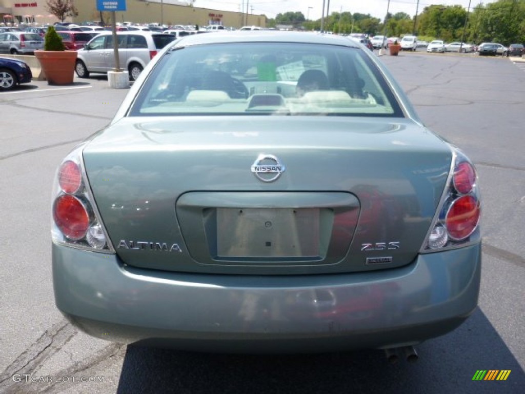 2006 Altima 2.5 S - Mystic Emerald Metallic / Frost photo #4