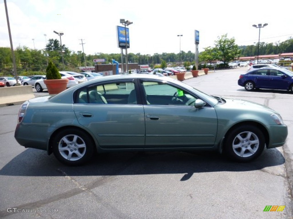 2006 Altima 2.5 S - Mystic Emerald Metallic / Frost photo #6