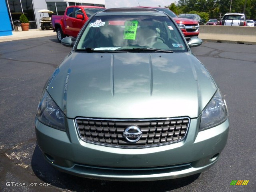 2006 Altima 2.5 S - Mystic Emerald Metallic / Frost photo #8