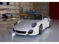 2011 Carrara White Porsche 911 Turbo S Cabriolet  photo #2