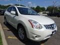 2012 Pearl White Nissan Rogue SV AWD  photo #3