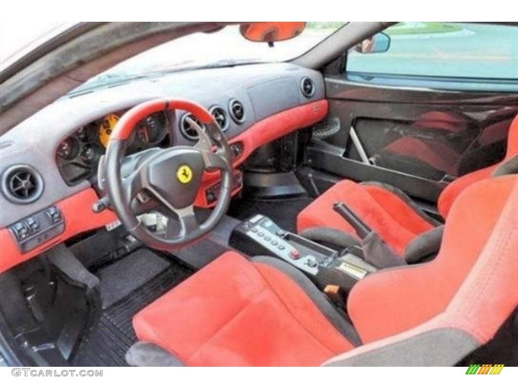 Red/Black Interior 2004 Ferrari 360 Challenge Stradale F1 Photo #106427706
