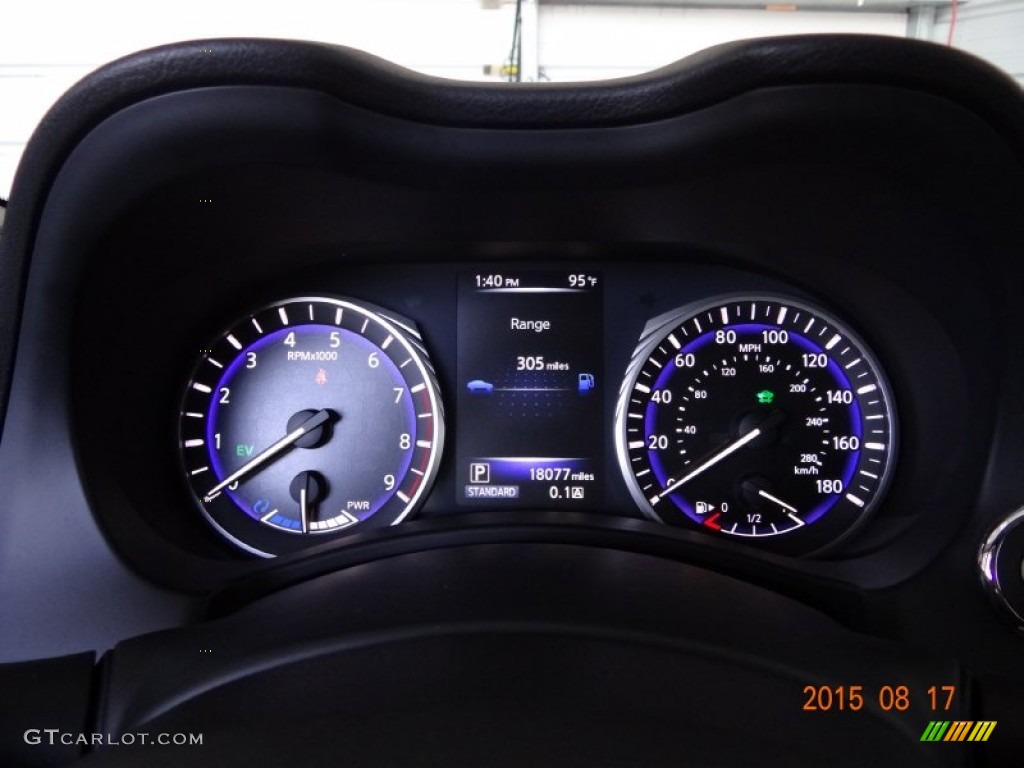 2014 Infiniti Q 50 Hybrid Premium Gauges Photo #106429182