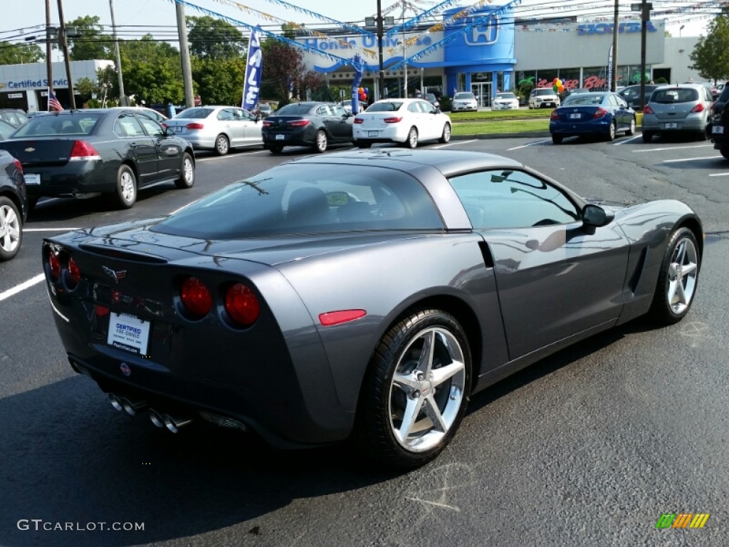2013 Corvette Coupe - Cyber Gray Metallic / Ebony photo #8