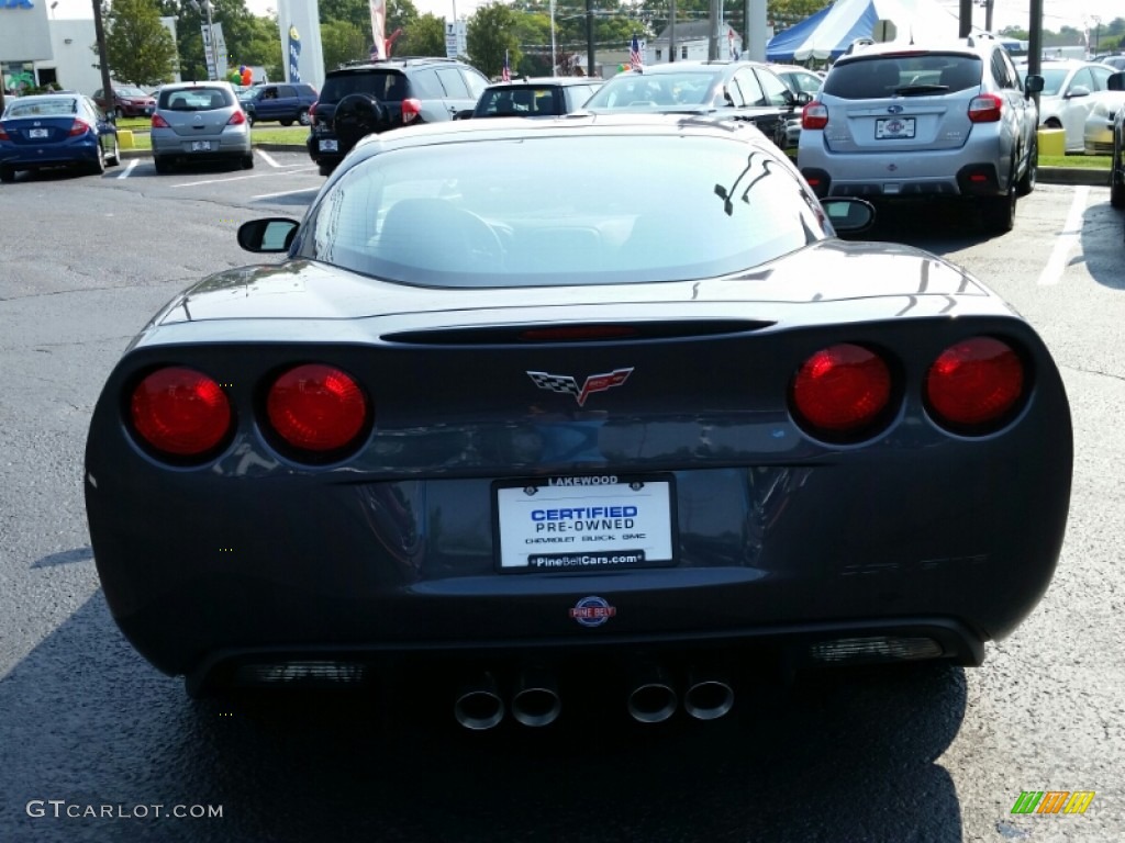 2013 Corvette Coupe - Cyber Gray Metallic / Ebony photo #9