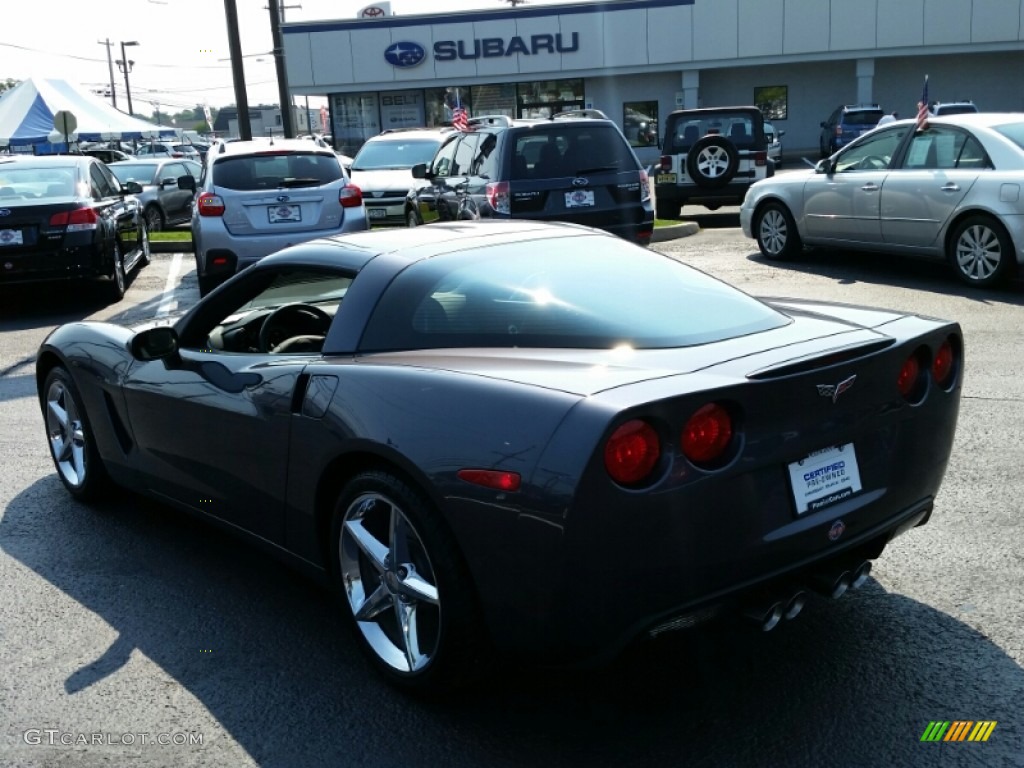 2013 Corvette Coupe - Cyber Gray Metallic / Ebony photo #10