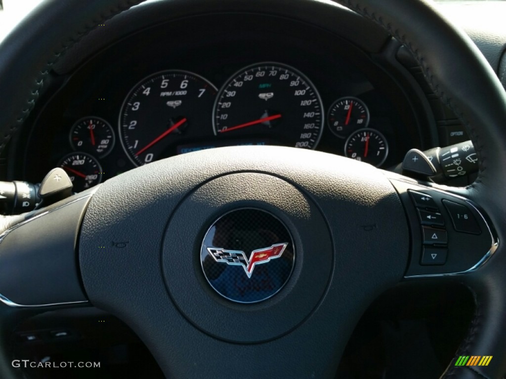 2013 Corvette Coupe - Cyber Gray Metallic / Ebony photo #17