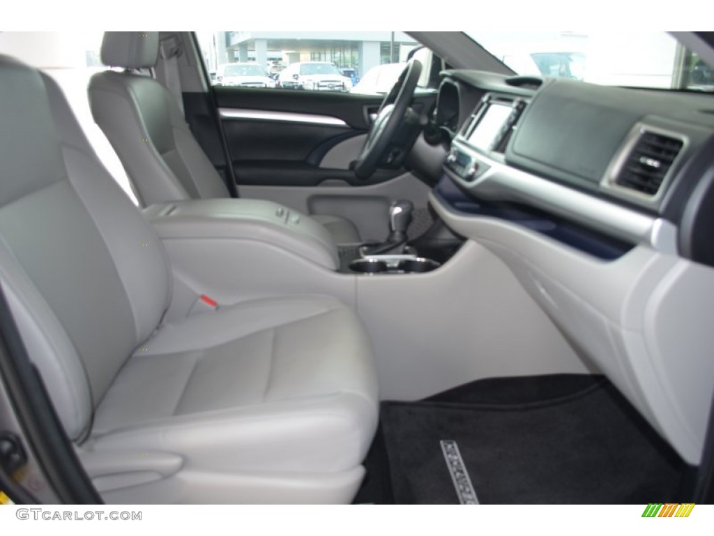 2014 Highlander XLE AWD - Predawn Gray Mica / Ash photo #18