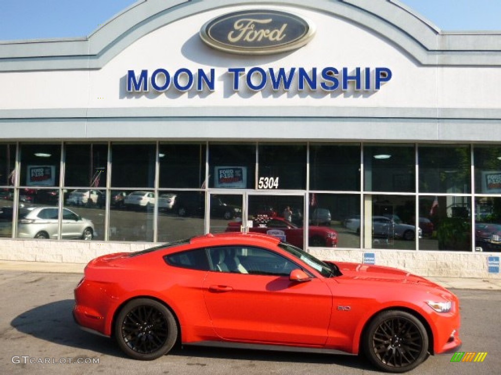2015 Mustang GT Premium Coupe - Race Red / Ceramic photo #1