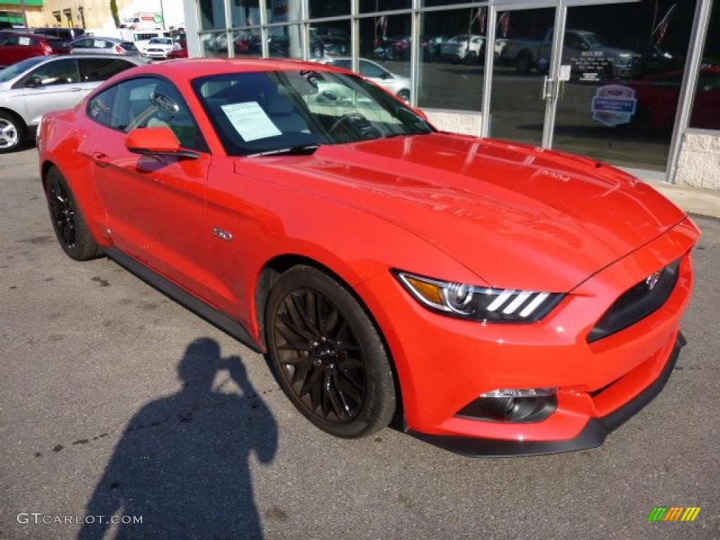 2015 Mustang GT Premium Coupe - Race Red / Ceramic photo #2