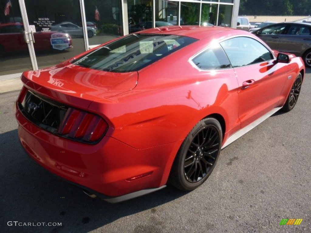 2015 Mustang GT Premium Coupe - Race Red / Ceramic photo #5