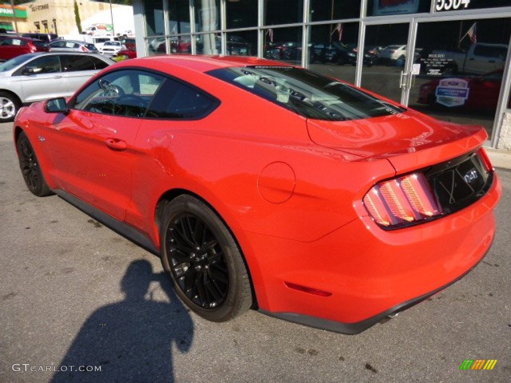 2015 Mustang GT Premium Coupe - Race Red / Ceramic photo #8