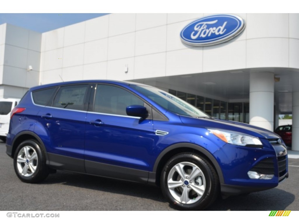 Deep Impact Blue Metallic Ford Escape