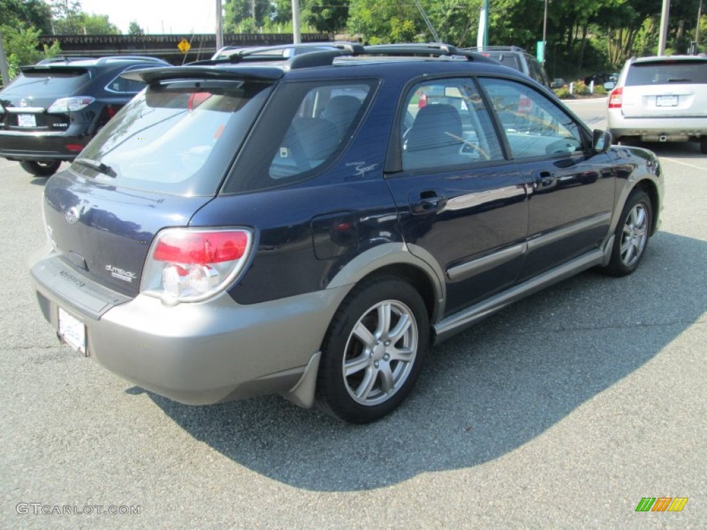 2006 Impreza Outback Sport Wagon - Regal Blue Pearl / Anthracite Black photo #6