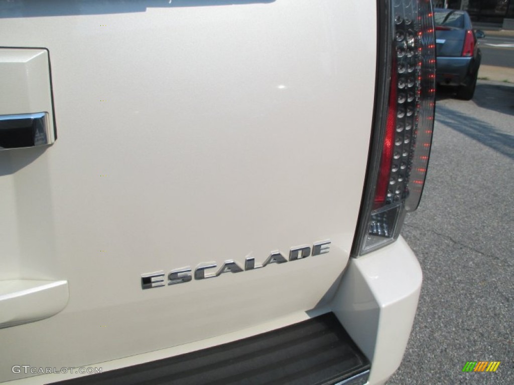 2013 Escalade Premium AWD - White Diamond Tricoat / Cashmere/Cocoa photo #46