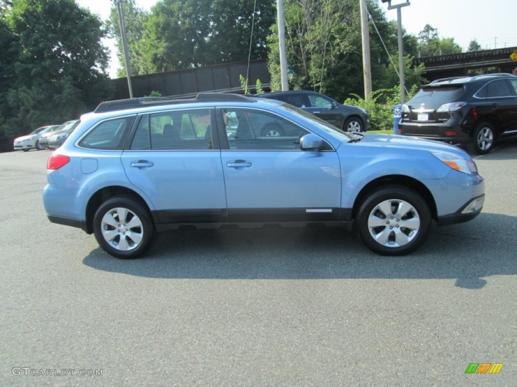 2012 Outback 2.5i - Sky Blue Metallic / Off Black photo #5