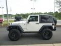 2009 Stone White Jeep Wrangler Rubicon 4x4  photo #9