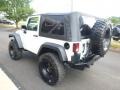 2009 Stone White Jeep Wrangler Rubicon 4x4  photo #10