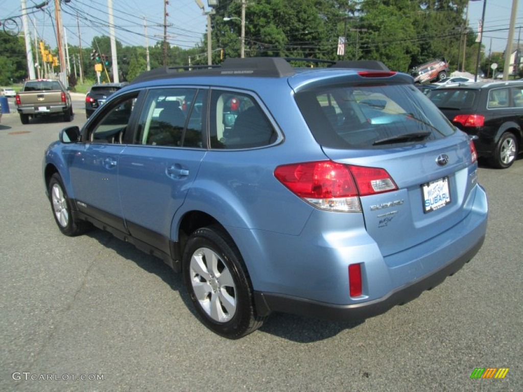 2012 Outback 2.5i - Sky Blue Metallic / Off Black photo #8