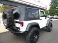 2009 Stone White Jeep Wrangler Rubicon 4x4  photo #13