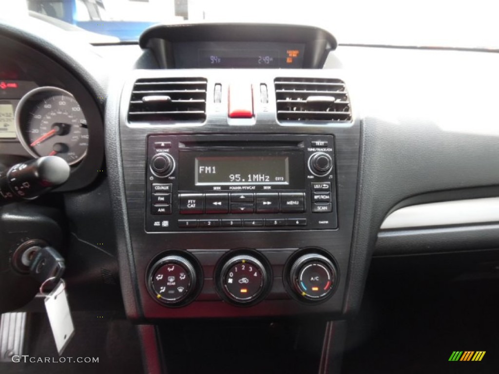 2014 XV Crosstrek 2.0i Premium - Tangerine Orange Pearl / Black photo #17