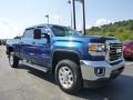 Cobalt Blue Metallic - Sierra 2500HD SLE Crew Cab 4x4 Photo No. 8