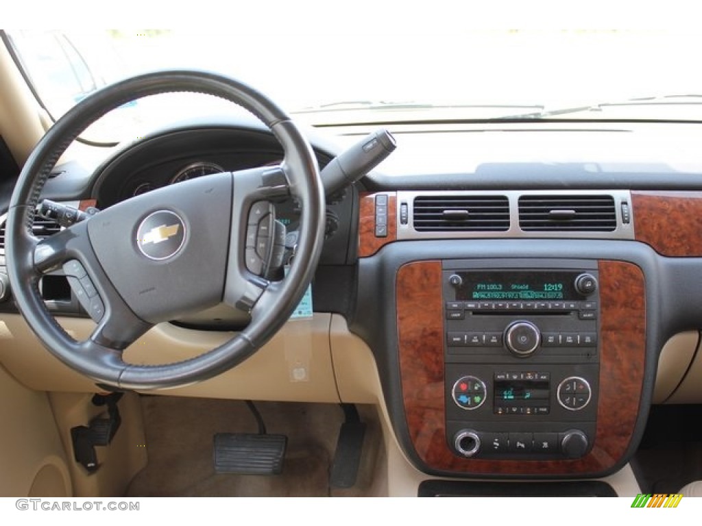 2007 Suburban 1500 LT - Gold Mist Metallic / Light Cashmere/Ebony photo #8