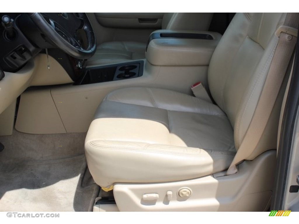 2007 Suburban 1500 LT - Gold Mist Metallic / Light Cashmere/Ebony photo #10