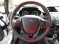 Charcoal Black Steering Wheel Photo for 2016 Ford Fiesta #106440621