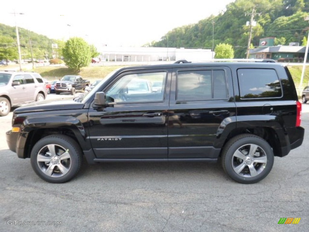 Black 2016 Jeep Patriot High Altitude 4x4 Exterior Photo #106444576