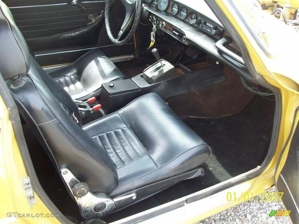 Black Interior 1971 Volvo 1800 E Photo #106444630