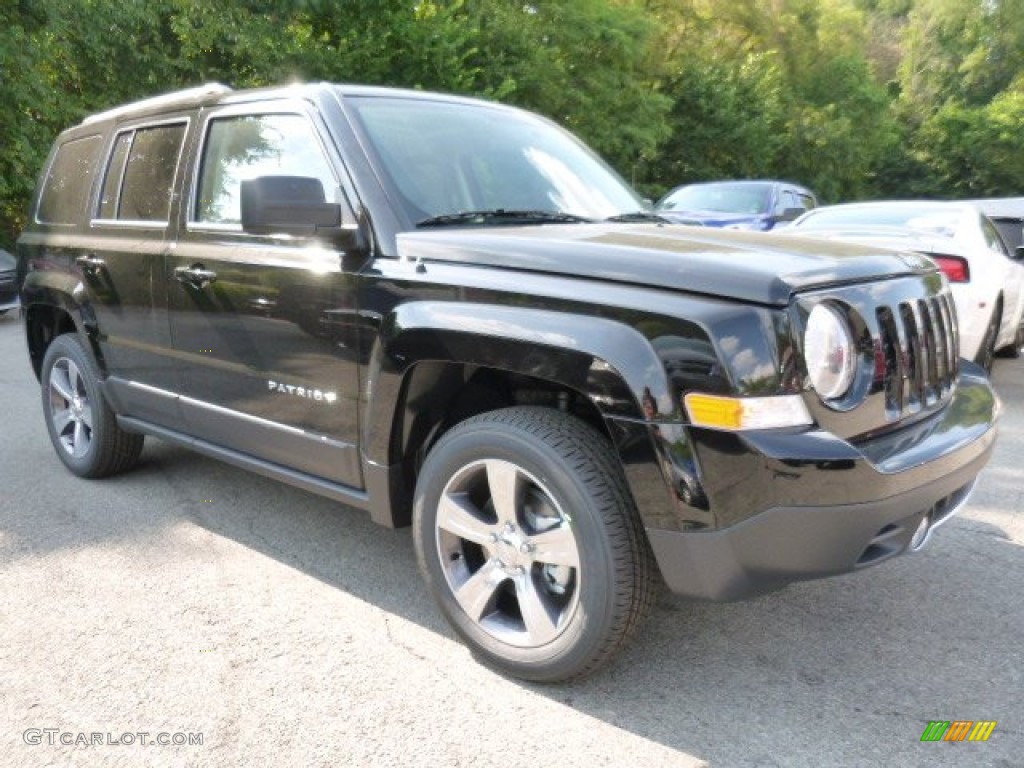 Black 2016 Jeep Patriot High Altitude 4x4 Exterior Photo #106444693