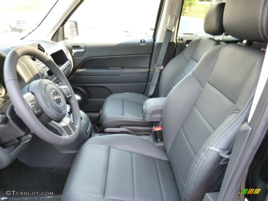 Dark Slate Gray Interior 2016 Jeep Patriot High Altitude 4x4