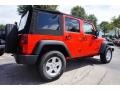 Firecracker Red - Wrangler Unlimited Sport S 4x4 Photo No. 3