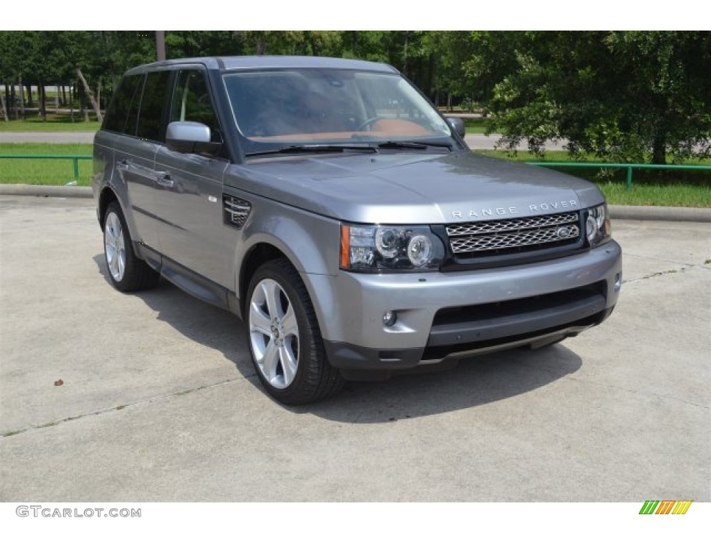2013 Range Rover Sport HSE - Orkney Grey Metallic / Tan photo #1