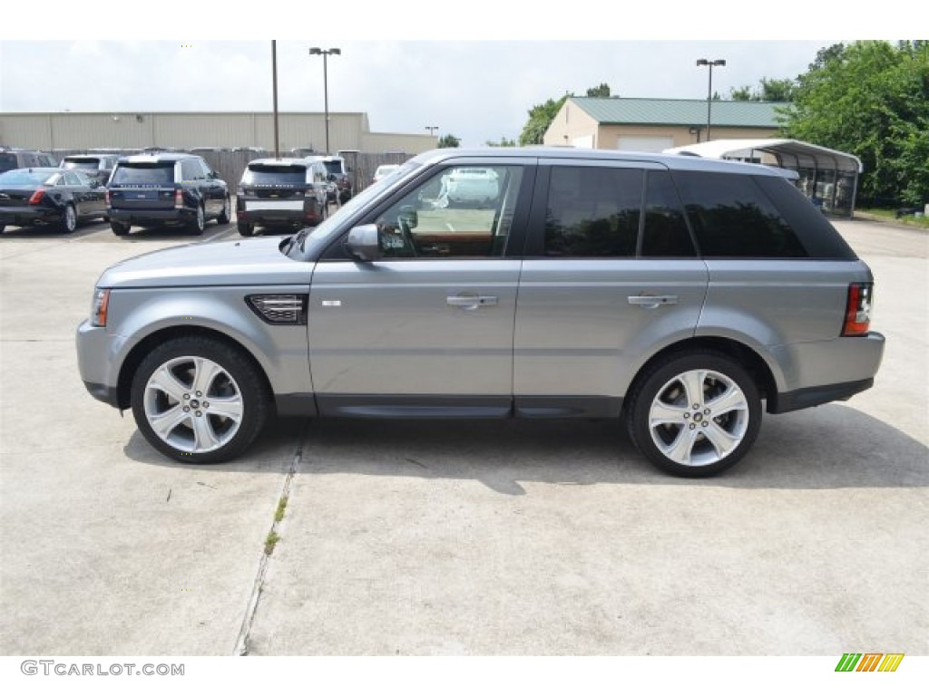 2013 Range Rover Sport HSE - Orkney Grey Metallic / Tan photo #5