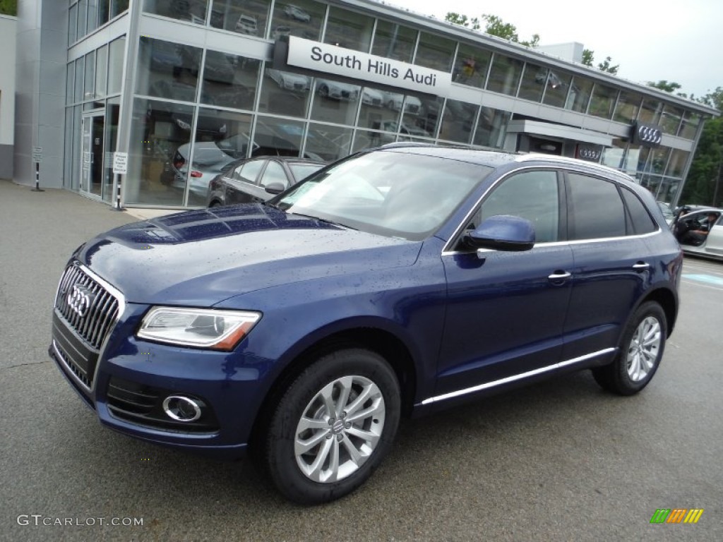 2016 Q5 2.0 TFSI Premium quattro - Scuba Blue Metallic / Chestnut Brown photo #1