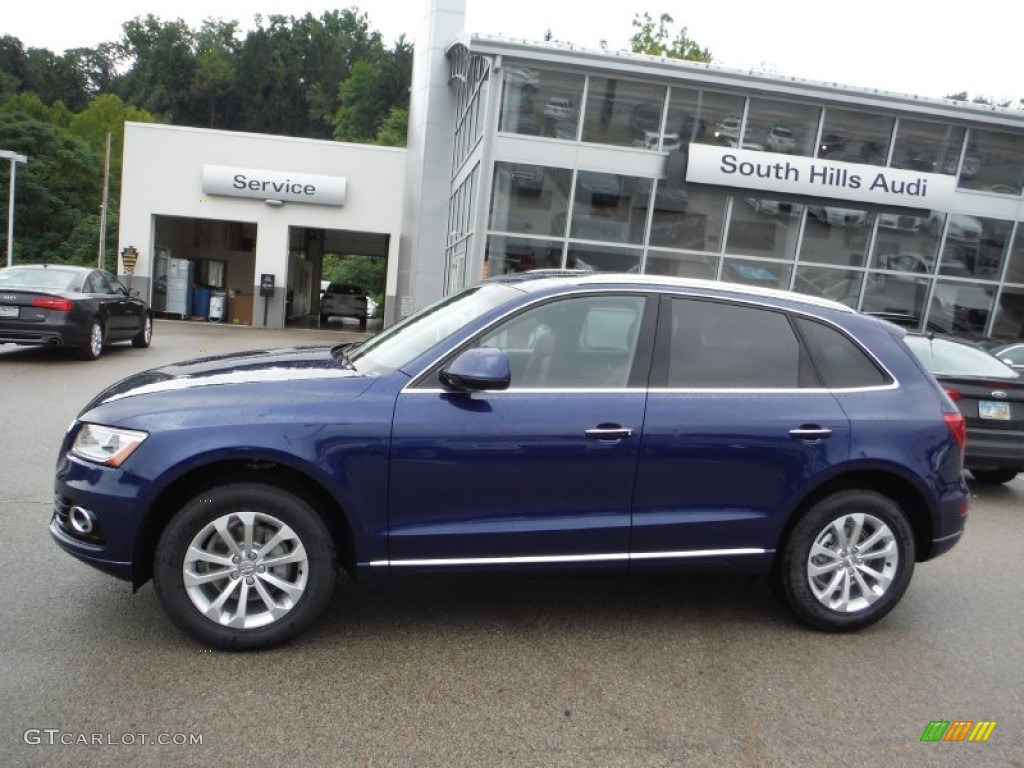 2016 Q5 2.0 TFSI Premium quattro - Scuba Blue Metallic / Chestnut Brown photo #2