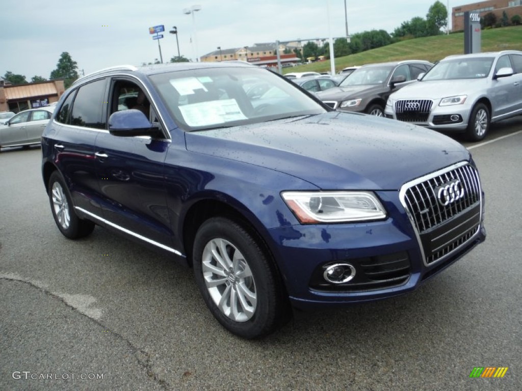 Scuba Blue Metallic 2016 Audi Q5 2.0 TFSI Premium quattro Exterior Photo #106445780