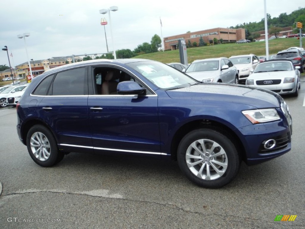Scuba Blue Metallic 2016 Audi Q5 2.0 TFSI Premium quattro Exterior Photo #106445806