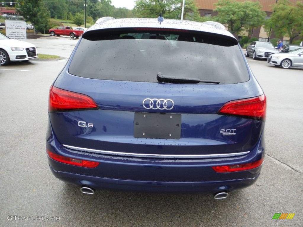 2016 Q5 2.0 TFSI Premium quattro - Scuba Blue Metallic / Chestnut Brown photo #12