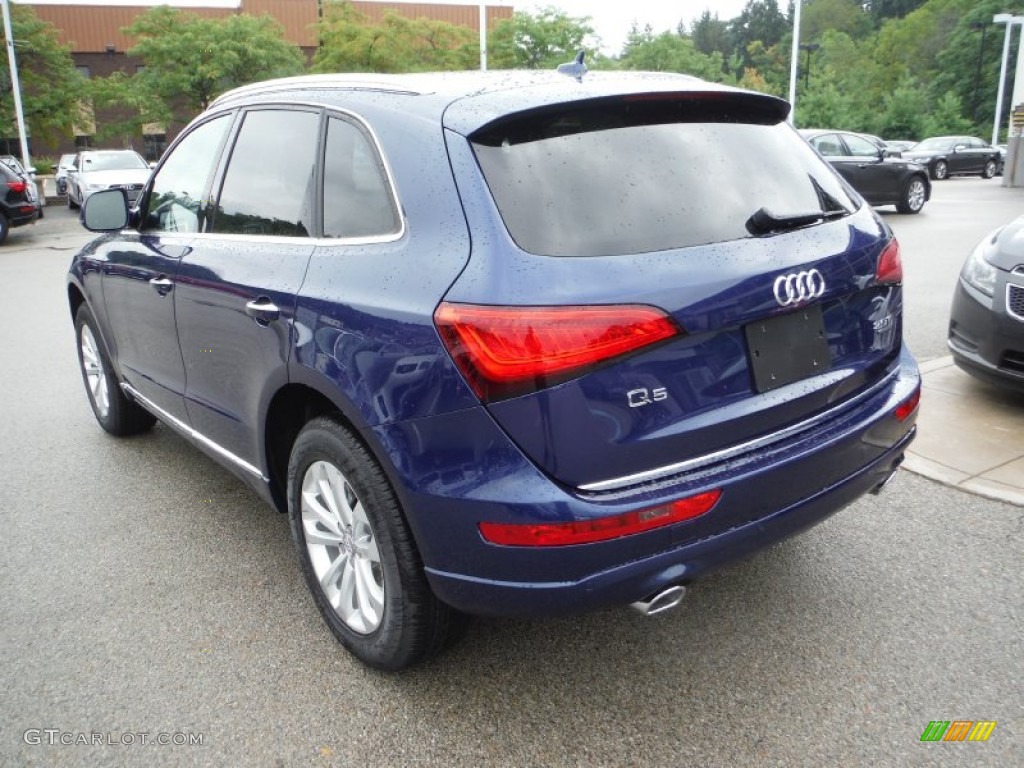 2016 Q5 2.0 TFSI Premium quattro - Scuba Blue Metallic / Chestnut Brown photo #13