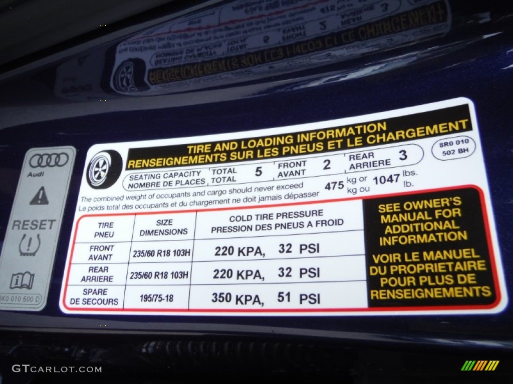 2016 Q5 2.0 TFSI Premium quattro - Scuba Blue Metallic / Chestnut Brown photo #39