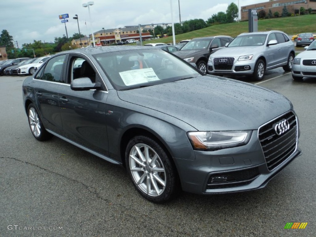 Monsoon Gray Metallic 2016 Audi A4 2.0T Premium quattro Exterior Photo #106446673