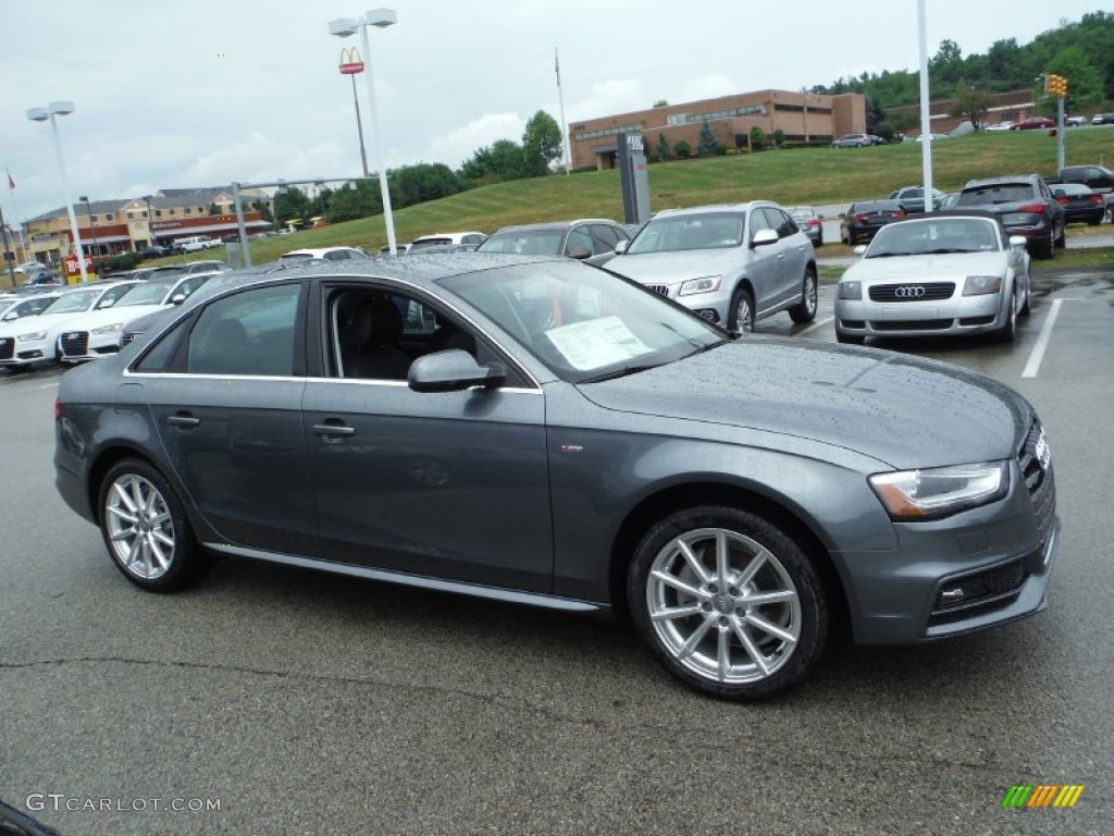 Monsoon Gray Metallic 2016 Audi A4 2.0T Premium quattro Exterior Photo #106446700